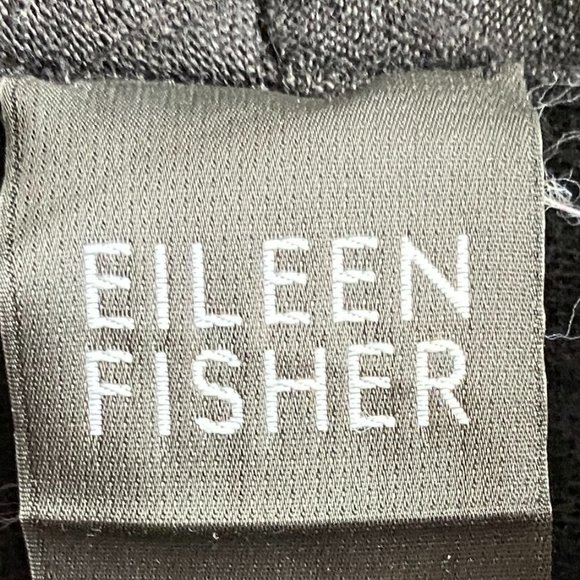 Eileen Fisher Crinkle Wool Linen Blazer Oversized Lagenlook Long Mature-XS - Picture 12 of 14